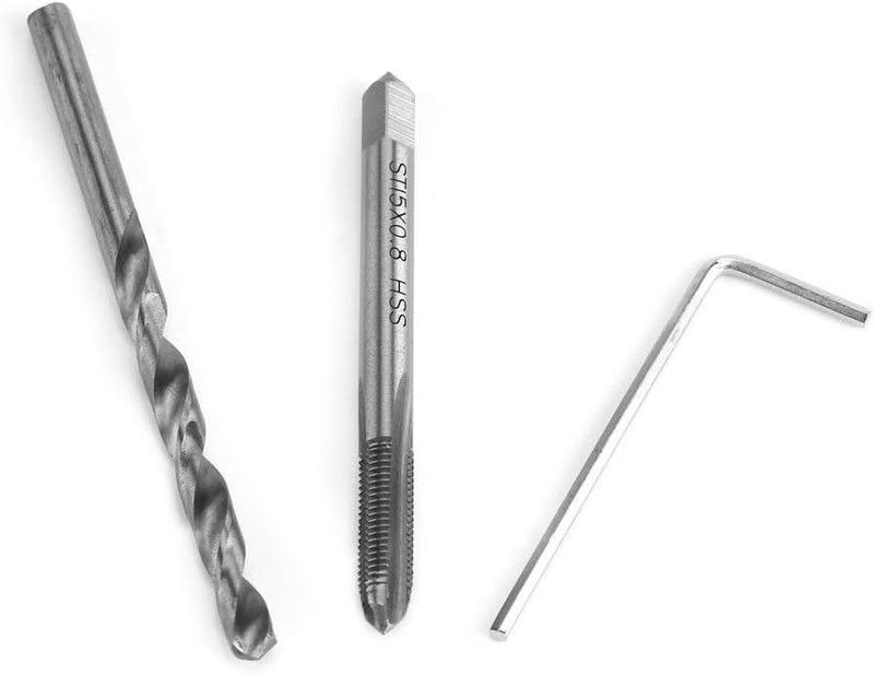 XTAUTO XT AUTO 30pcs Stainless Steel M5 x 0.8mm Thread Repair Insert Kit Compatible Hand Tool Set for Auto Repairing - Image 3